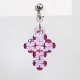 Small Cross - Earrings Tanya - 1
